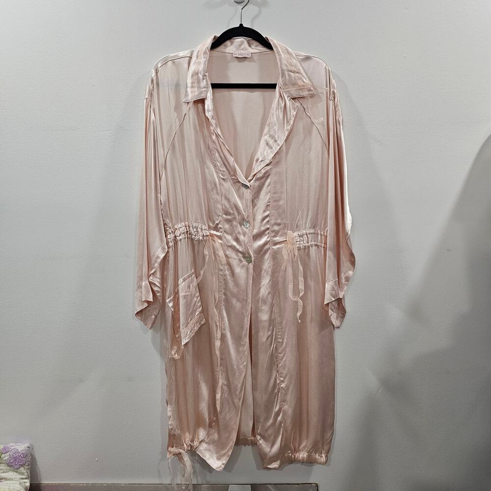 La Prairie Switzerland Sleep Robe Pink One Size Luxury